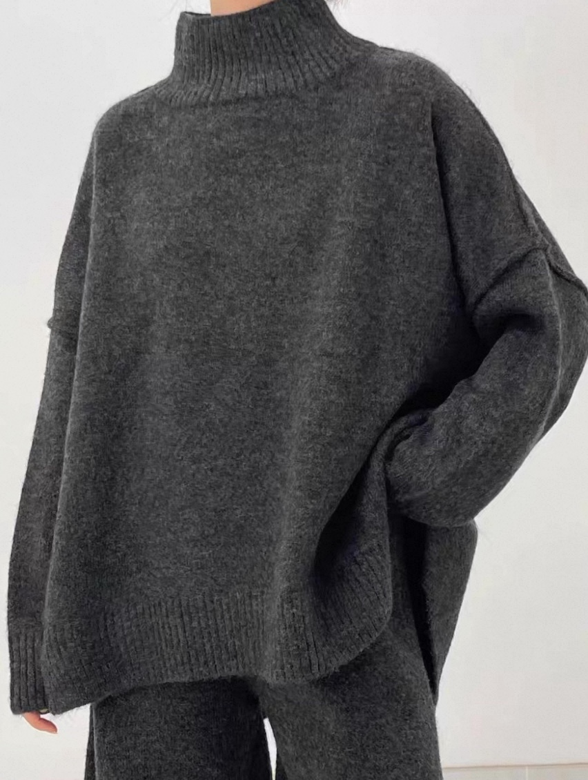 DOUZEMOIS韓國直郵㊣女裝新品推薦真品熱賣25秋冬套裝針織褲套裝DOUZEMOIS套裝