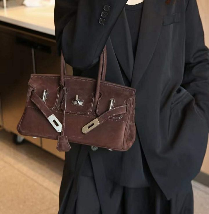 TROUVAILLE東大門㊣實拍女裝新品時尚真品手拿包腋下包牛皮絨TROUVAILLE手拿包/腋下包