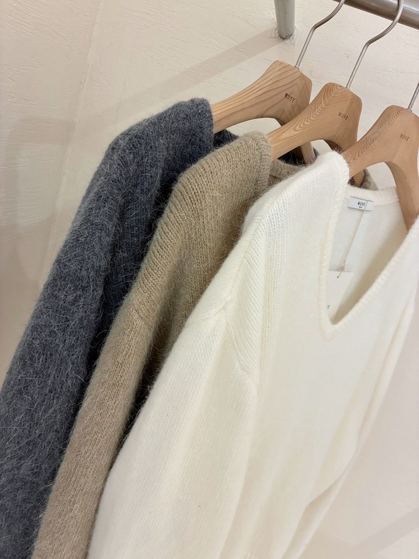 MUSE-P東大門㊣代購女裝新款休閑真品人氣25秋冬針織衫安哥拉MUSE-P針織衫