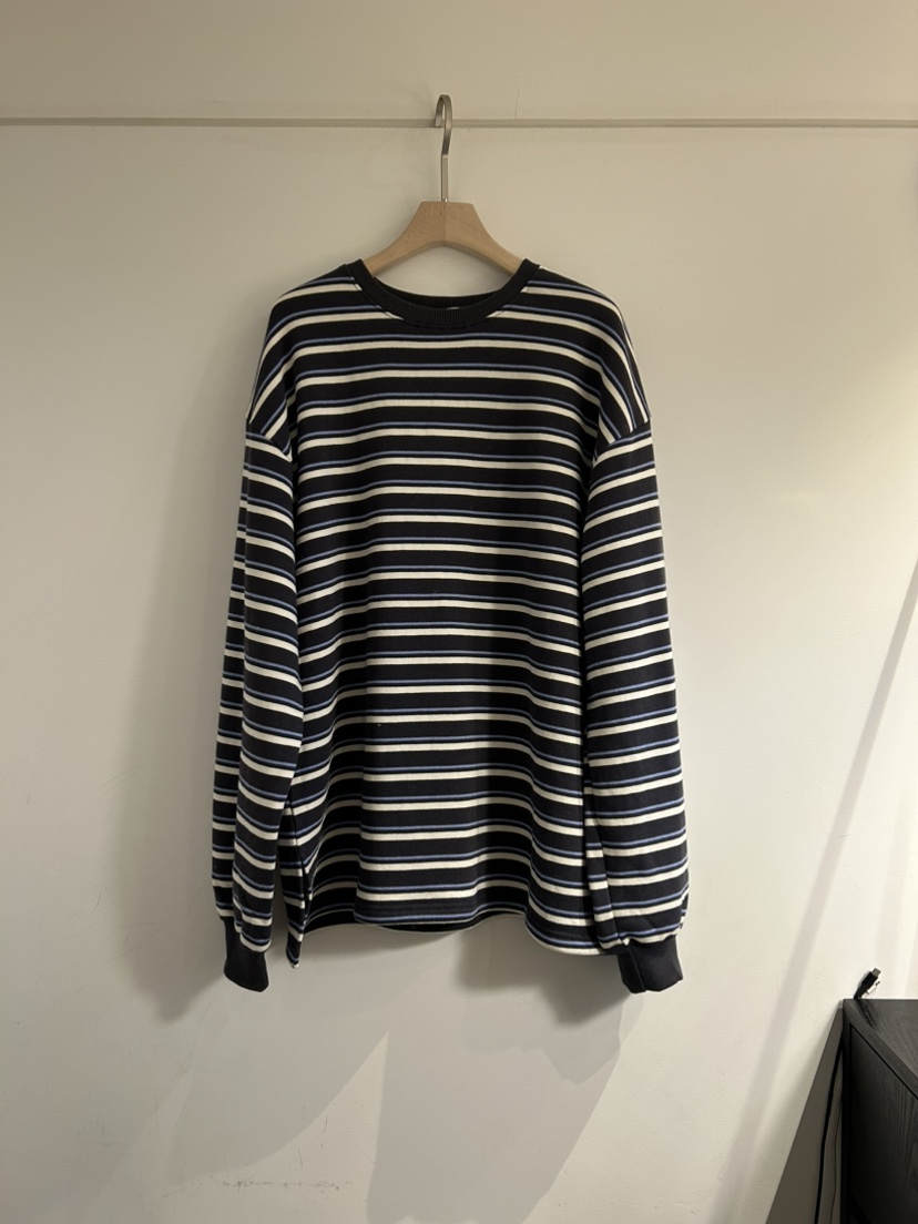 NOTICE韓國代購㊣女裝新款時尚人氣熱賣25秋冬長袖T恤單排扣棉質NOTICE長袖T恤圖色3