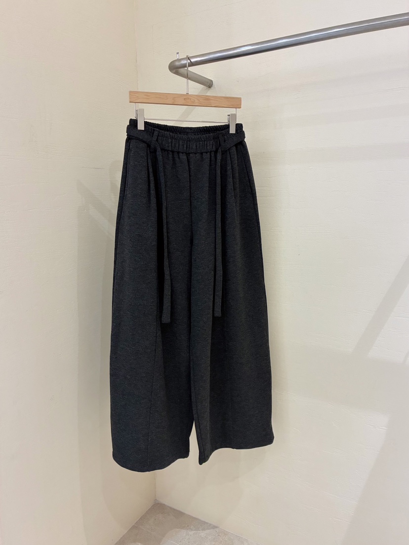 MUSE-P東大門㊣直郵女裝新款25秋冬真品時尚推薦休閑褲含腰繩MUSE-P休閑褲圖色2