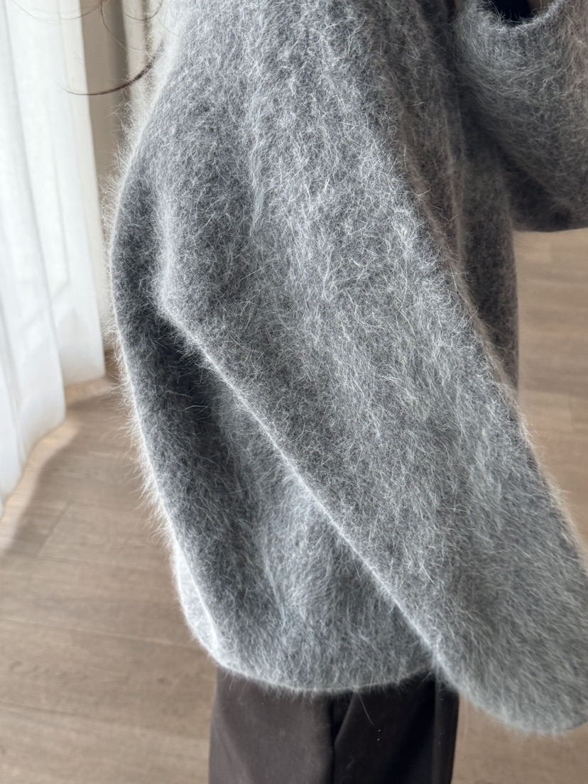 LE-PPL韓國代購㊣女士新款推薦職業真品人氣針織衫安哥拉羊毛LE-PPL針織衫