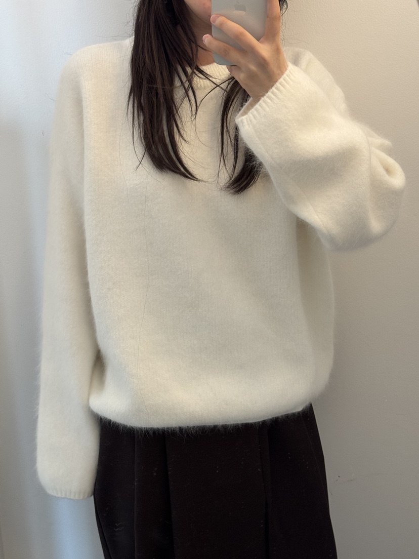 LE-PPL韓國代購㊣女士新款推薦職業真品人氣針織衫安哥拉羊毛LE-PPL針織衫