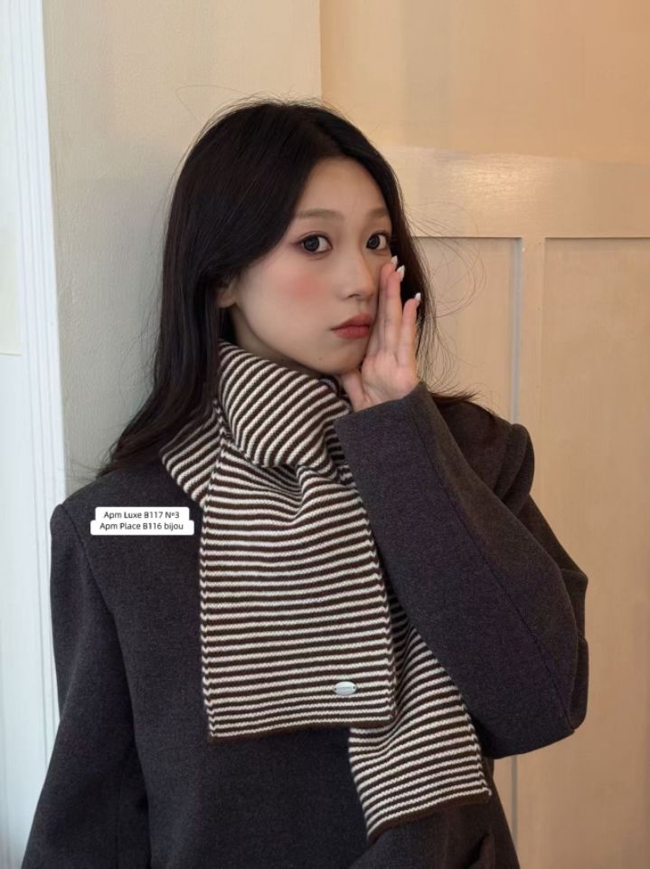 N3東大門㊣實拍女裝新品真品熱賣休閑25秋冬人氣職業圍巾披肩N3圍巾/披肩