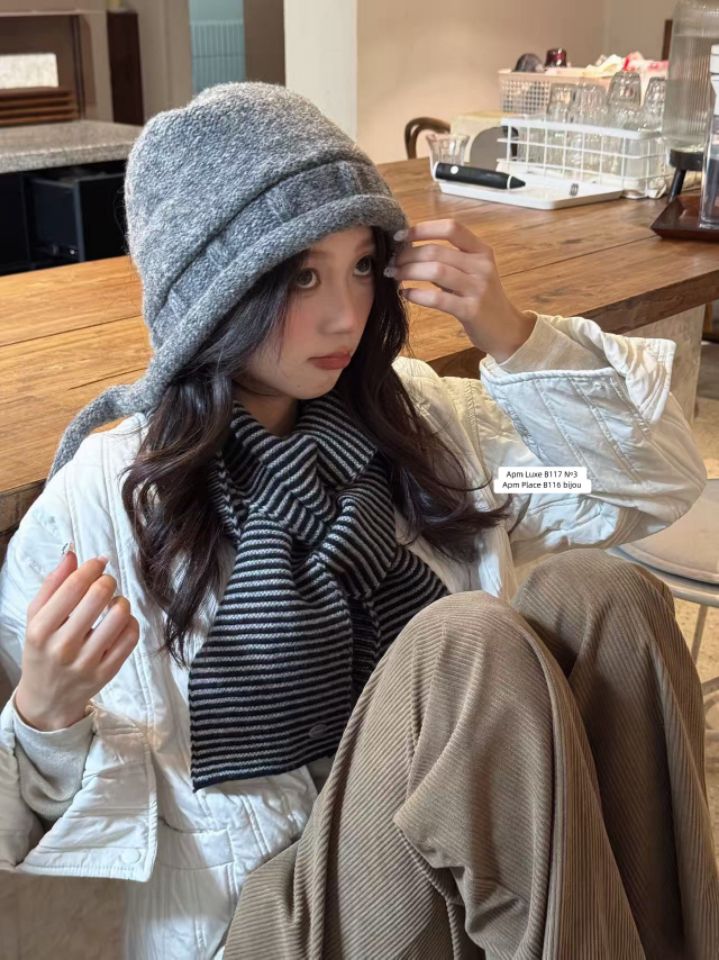 N3東大門㊣實拍女裝新品真品熱賣休閑25秋冬人氣職業圍巾披肩N3圍巾/披肩