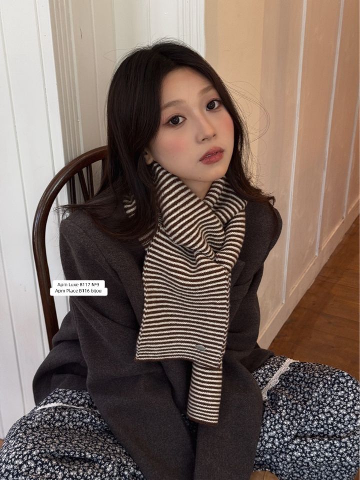 N3東大門㊣實拍女裝新品真品熱賣休閑25秋冬人氣職業圍巾披肩N3圍巾/披肩