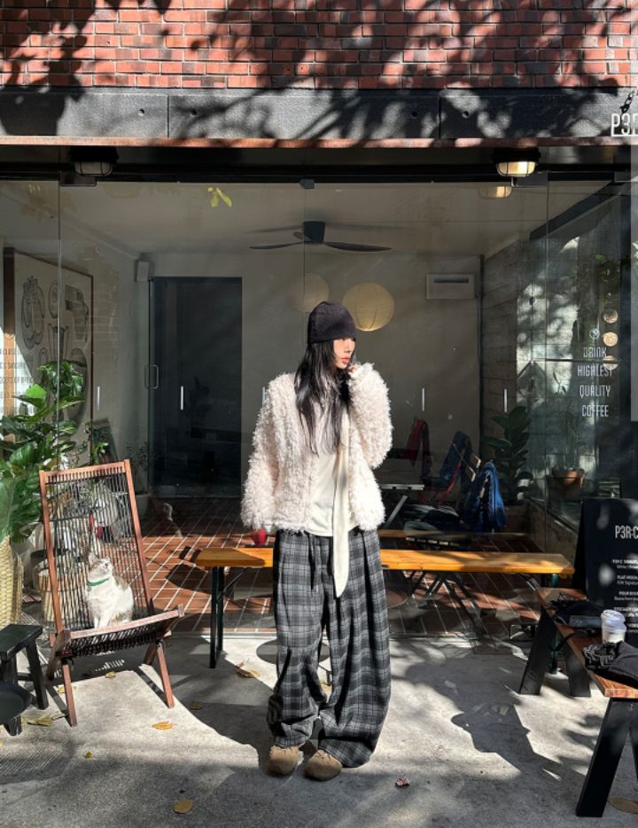 LIVE FOREVER韓國代購㊣女裝新款真品推薦25秋冬職業長袖T恤LIVE FOR_EVER長袖T恤