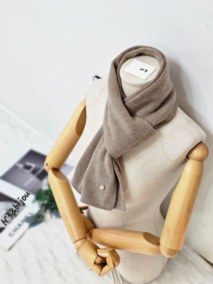 N3韓國代購㊣女裝新品真品職業熱賣時尚推薦人氣圍巾披肩褶皺N3圍巾/披肩圖色2