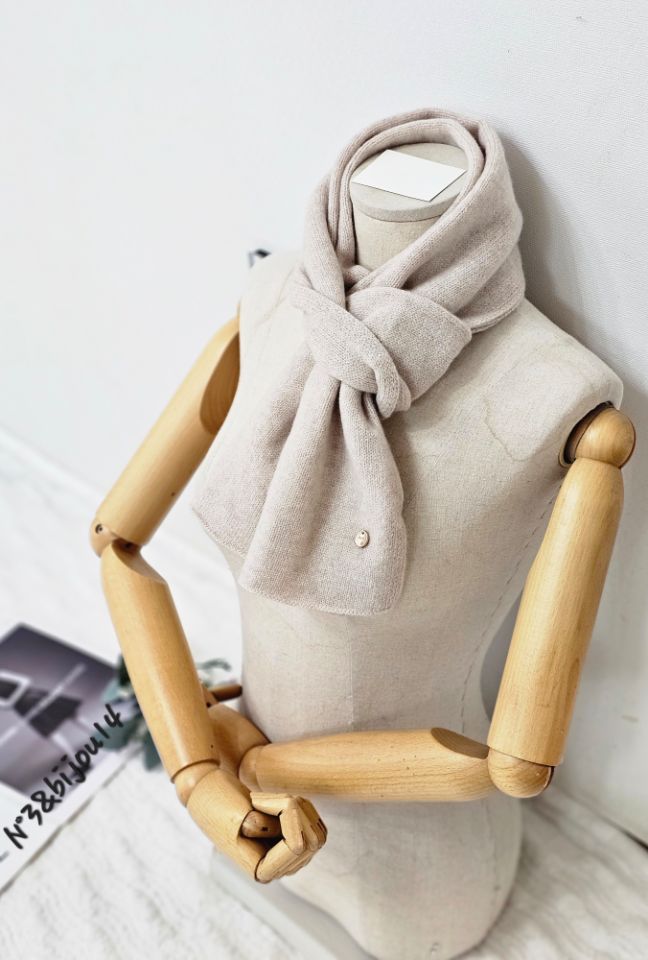 N3韓國代購㊣女裝新品真品職業熱賣時尚推薦人氣圍巾披肩褶皺N3圍巾/披肩圖色4