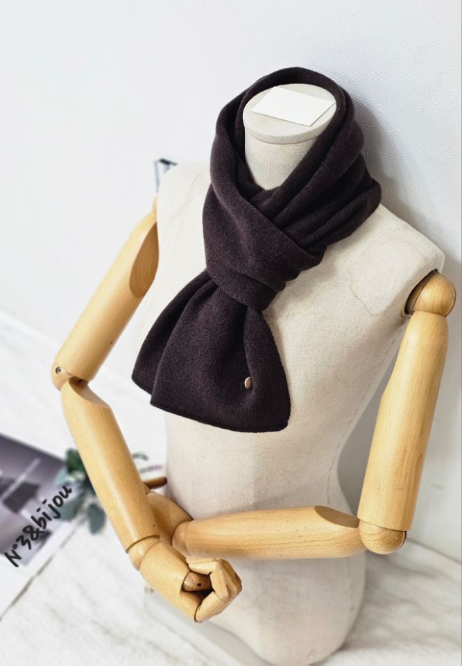 N3韓國代購㊣女裝新品真品職業熱賣時尚推薦人氣圍巾披肩褶皺N3圍巾/披肩圖色12