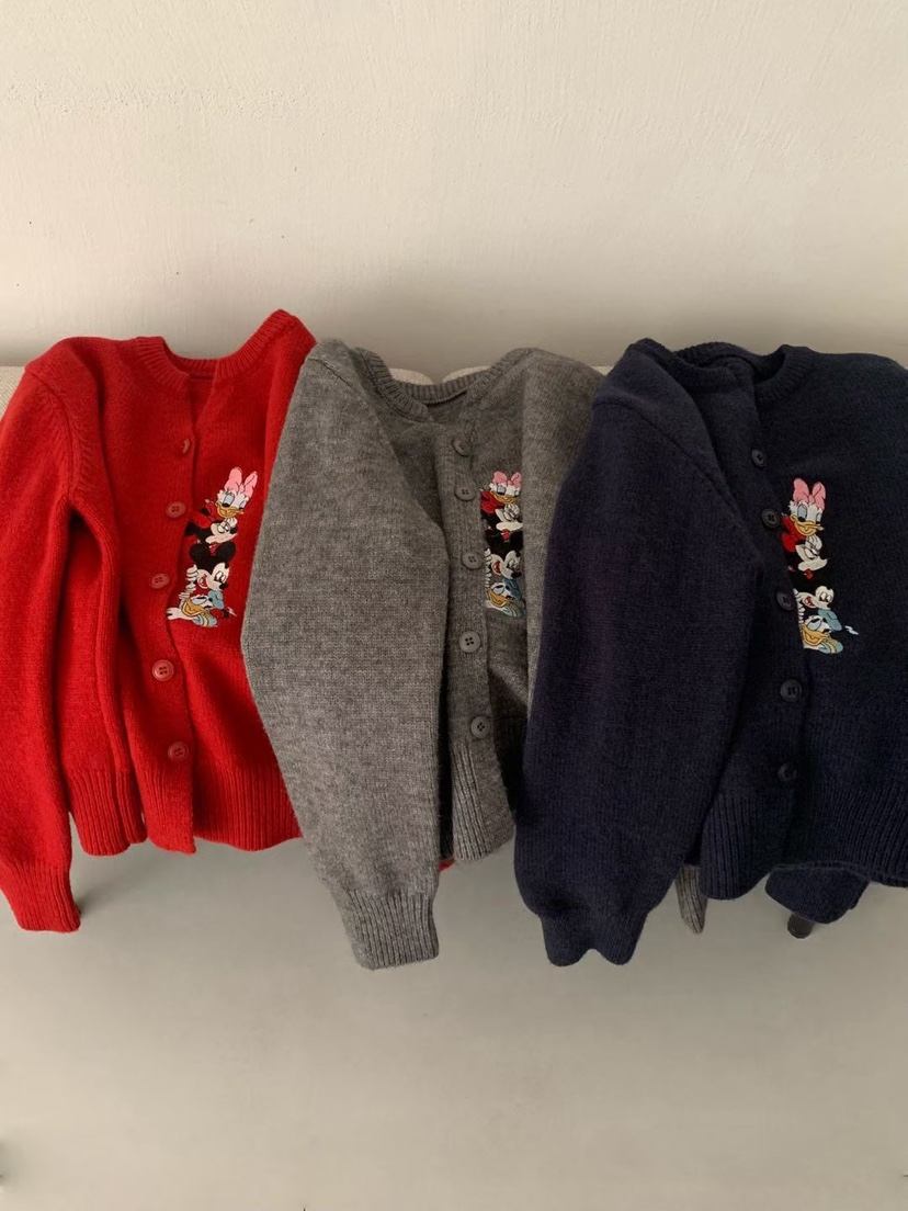 SYMBOL東大門㊣代購女士新品推薦職業熱賣時尚毛衣刺繡開衫SYMBOL毛衣