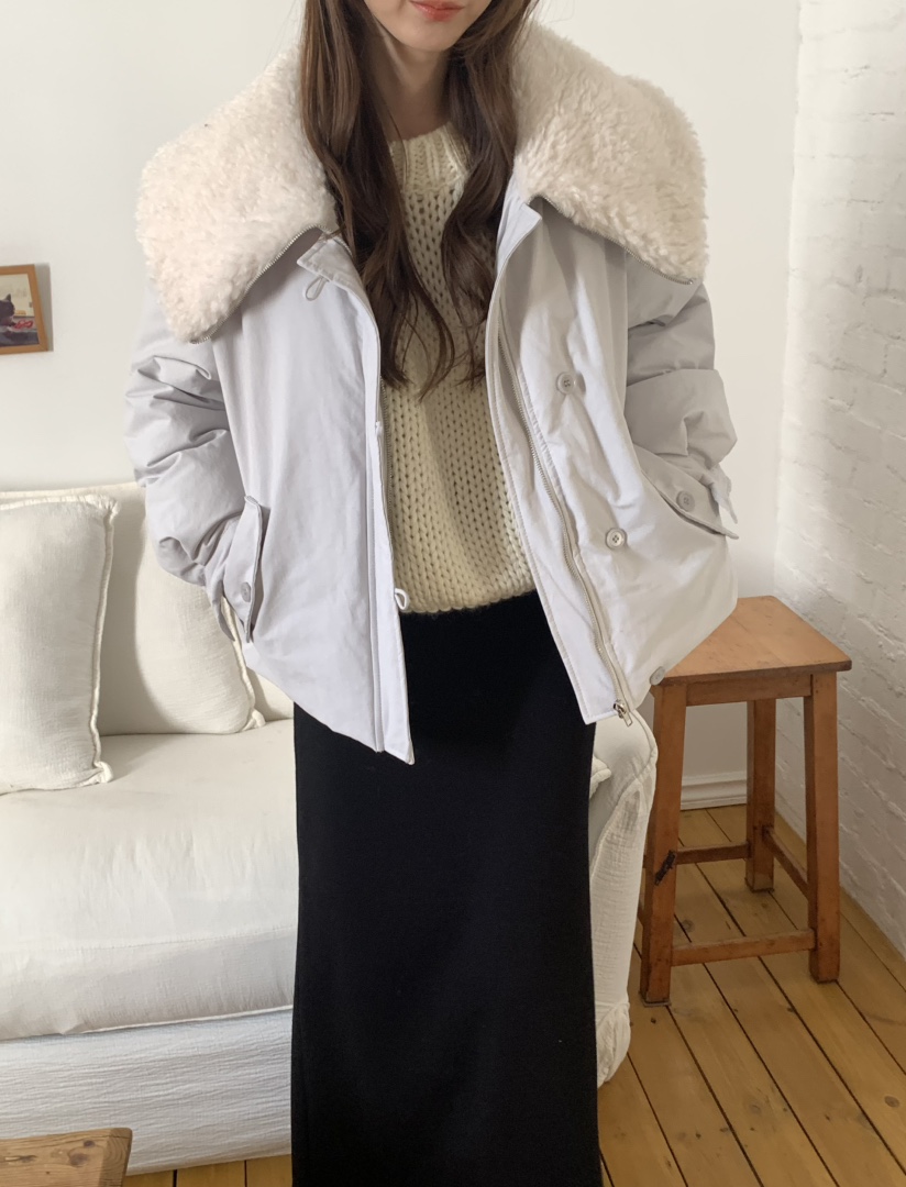 NOTICE韓國代購㊣女裝新款職業25秋冬真品短款羽絨服填充絨NOTICE短款羽絨服