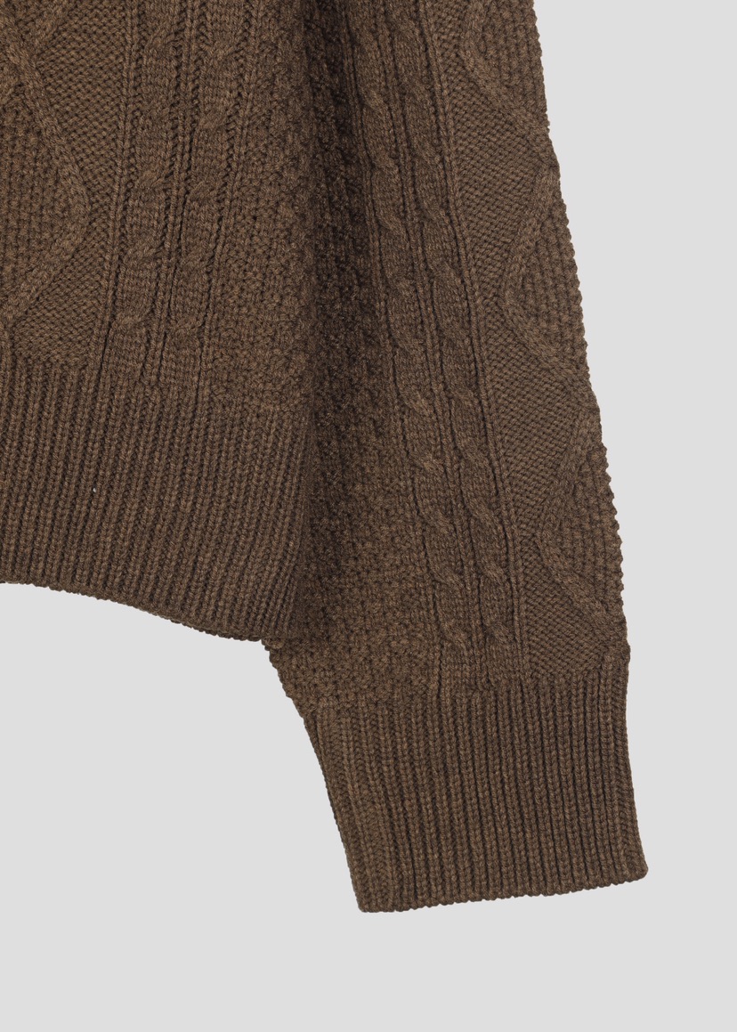 SHOTGUN東大門㊣代購女裝新款人氣推薦真品時尚毛衣拉鏈連帽SHOTGUN毛衣