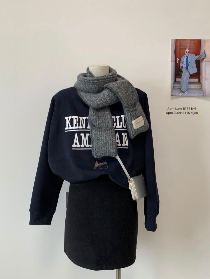 N3東大門㊣代購女裝新款休閑熱賣推薦人氣時尚圍巾披肩口袋N3圍巾/披肩