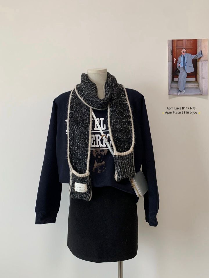 N3東大門㊣代購女裝新款休閑熱賣推薦人氣時尚圍巾披肩口袋N3圍巾/披肩