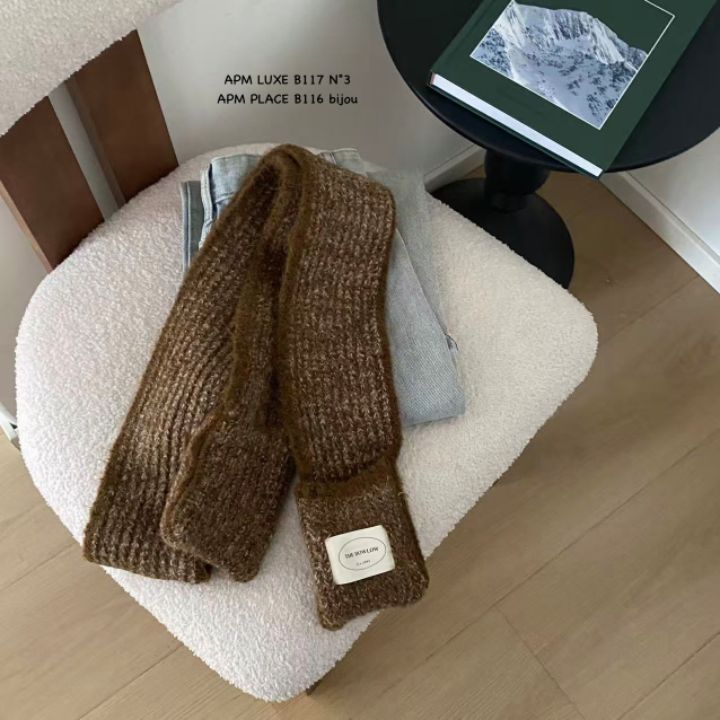 N3東大門㊣代購女裝新款休閑熱賣推薦人氣時尚圍巾披肩口袋N3圍巾/披肩圖色2