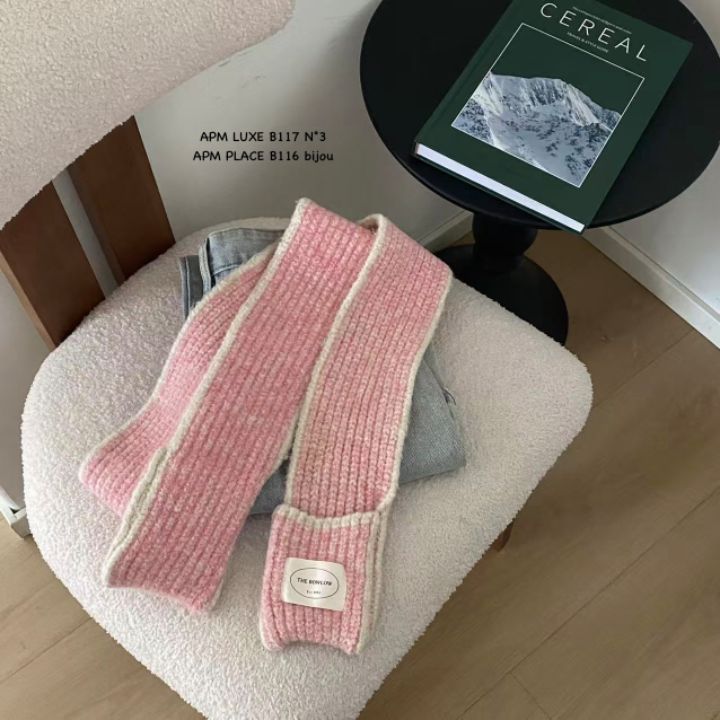 N3東大門㊣代購女裝新款休閑熱賣推薦人氣時尚圍巾披肩口袋N3圍巾/披肩圖色4