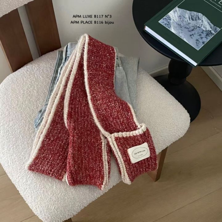 N3東大門㊣代購女裝新款休閑熱賣推薦人氣時尚圍巾披肩口袋N3圍巾/披肩圖色6