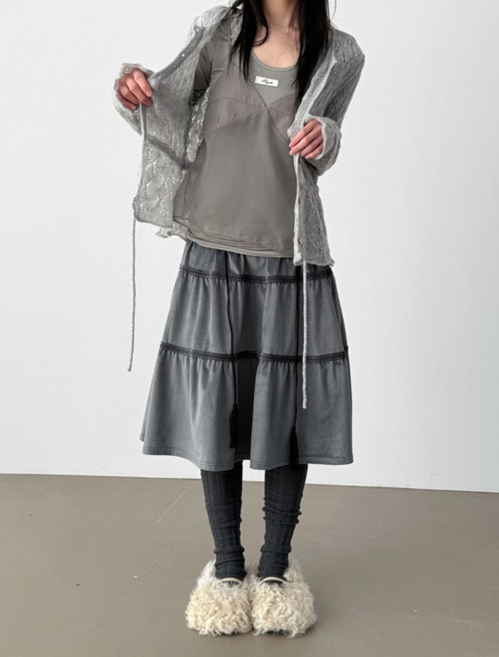 LIVE FOREVER韓國直郵㊣女士新品時尚人氣吊帶背心不含內搭LIVE FOR_EVER吊帶/背心