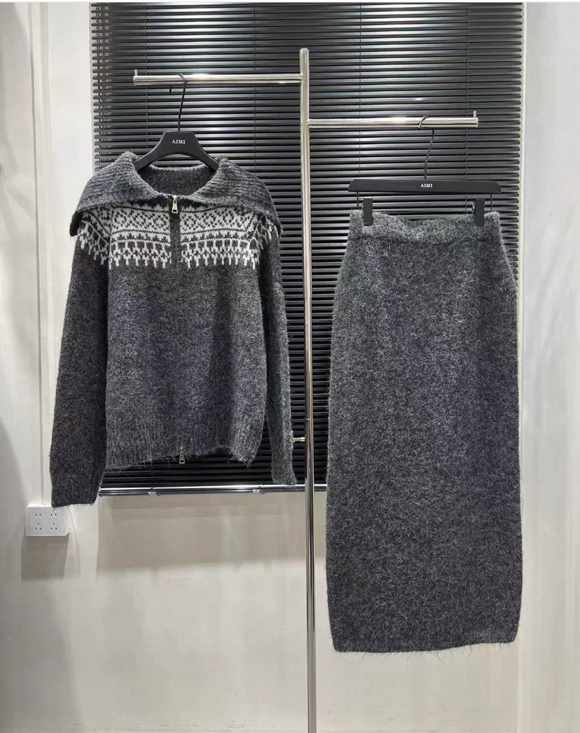 DOUZEMOIS東大門㊣代購女士新款職業25秋冬人氣推薦套裝套裝DOUZEMOIS套裝圖色1