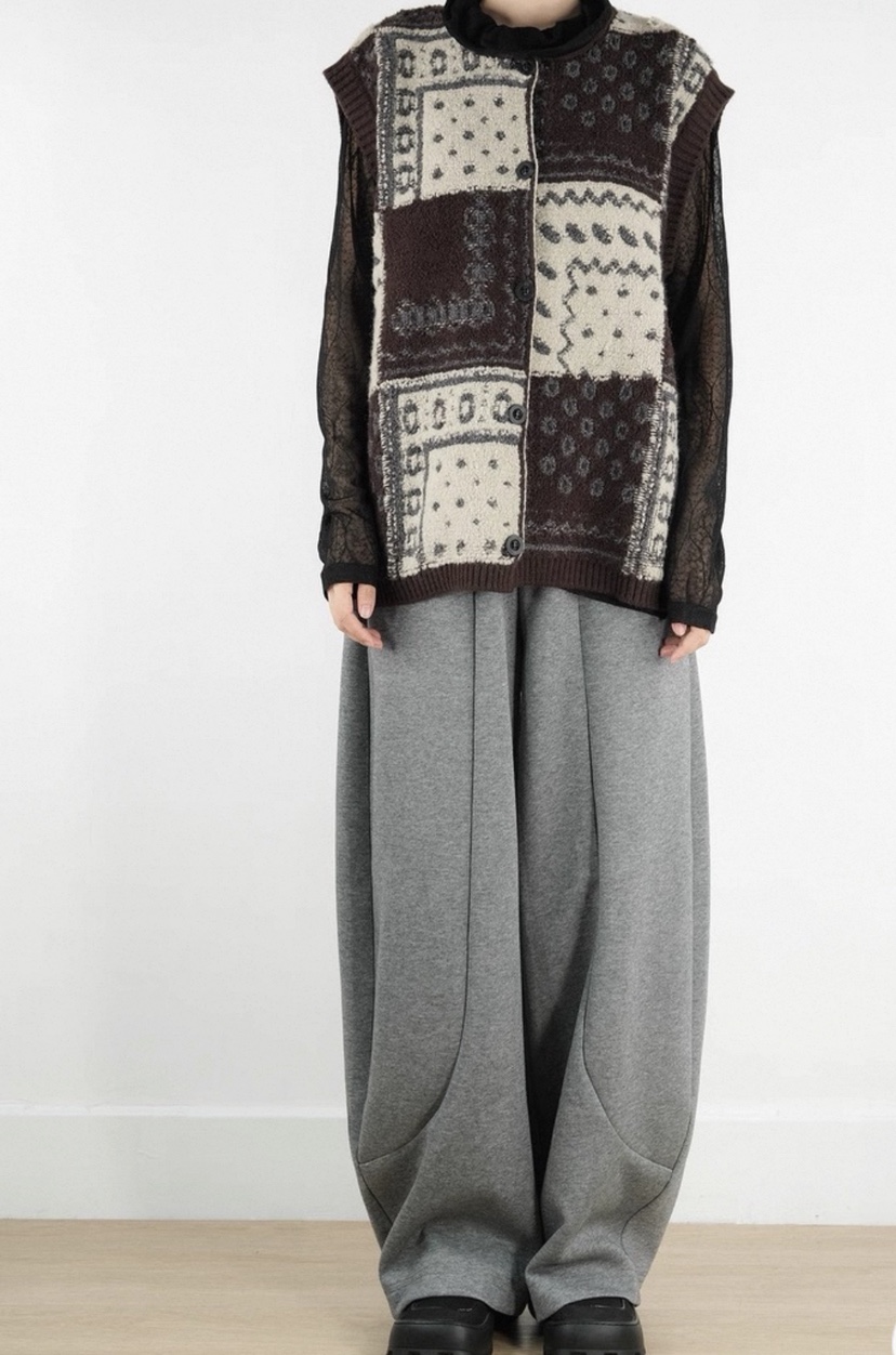 DOUZEMOIS韓國直郵㊣女士新品熱賣真品推薦休閑時尚人氣馬甲DOUZEMOIS馬甲圖色2