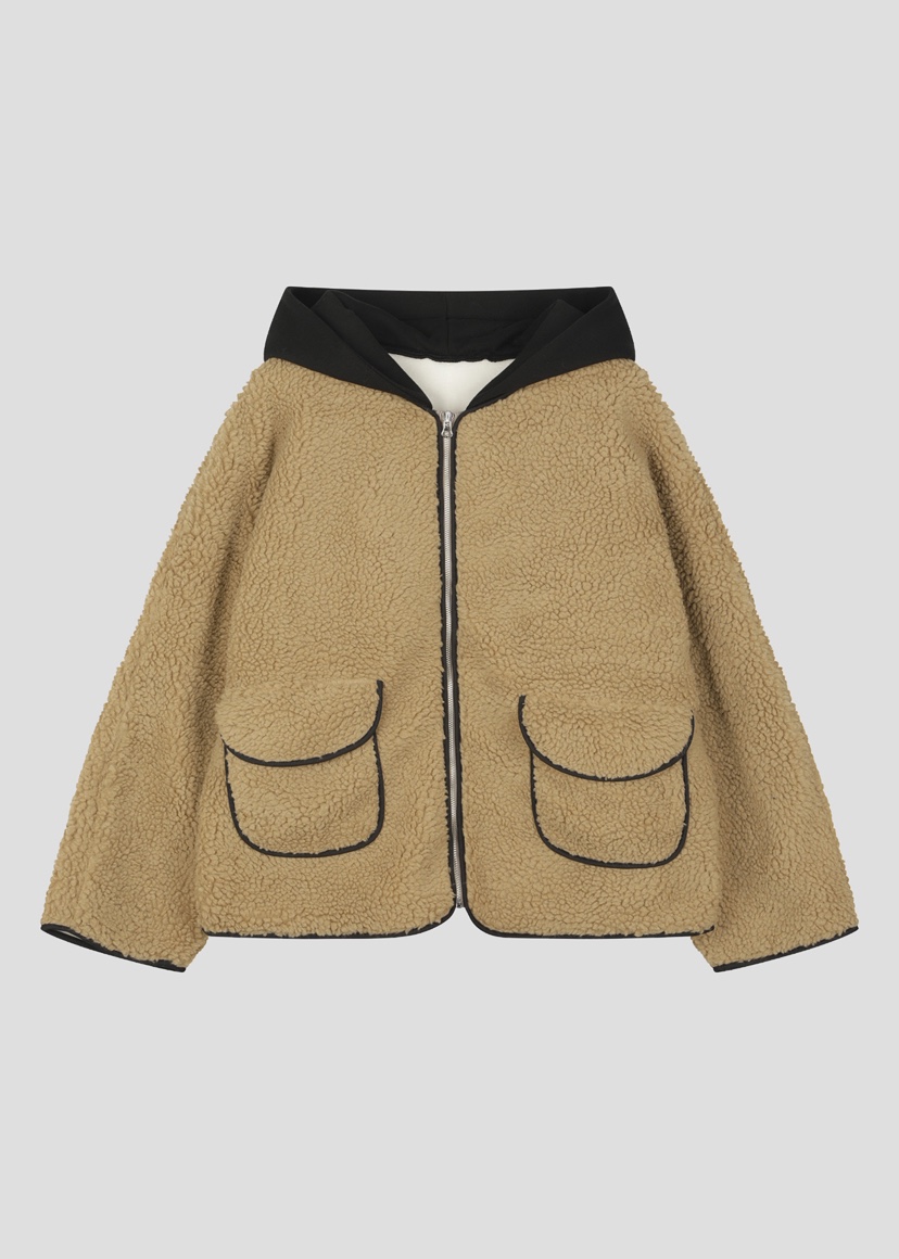 SHOTGUN韓國直郵㊣女裝新品職業真品推薦25秋冬熱賣短款大衣SHOTGUN短款大衣圖色2