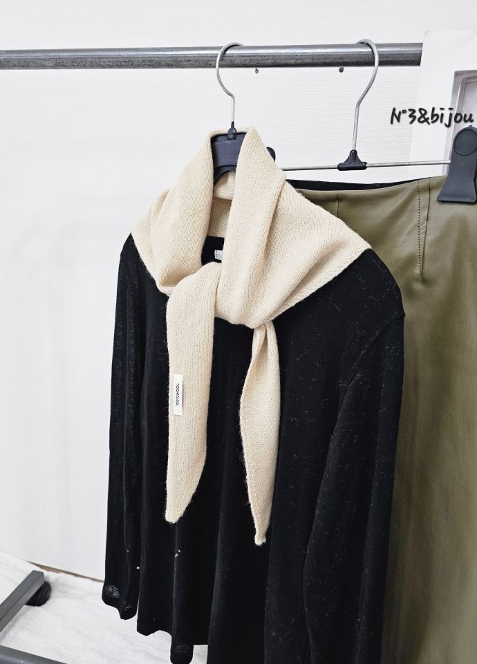 N3東大門㊣代購女士新款真品推薦人氣時尚熱賣25秋冬圍巾披肩N3圍巾/披肩圖色7