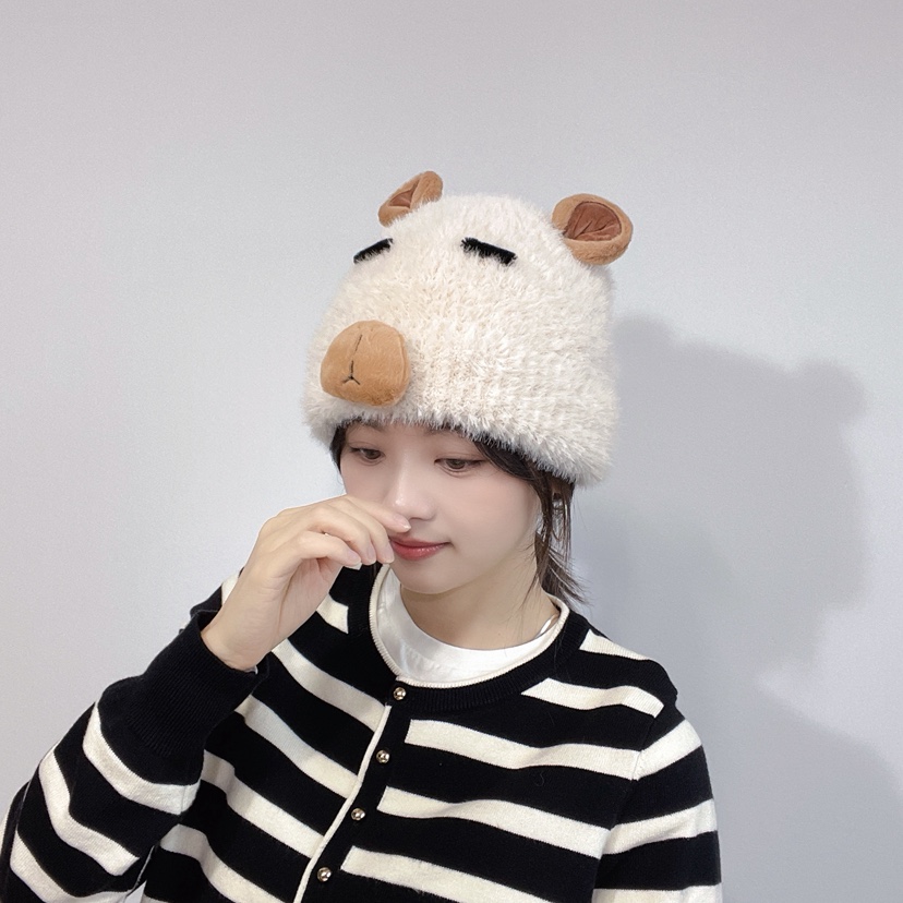 LOVELY HAT韓國直郵㊣女士新品熱賣職業人氣25秋冬推薦帽子LOVELY HAT帽子圖色2