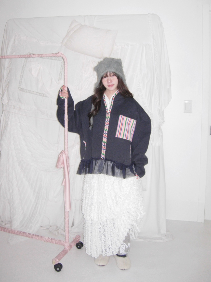 MAISONDEGLORY東大門㊣直郵女士新品真品熱賣人氣25秋冬夾克MAISON DE GLORY夾克