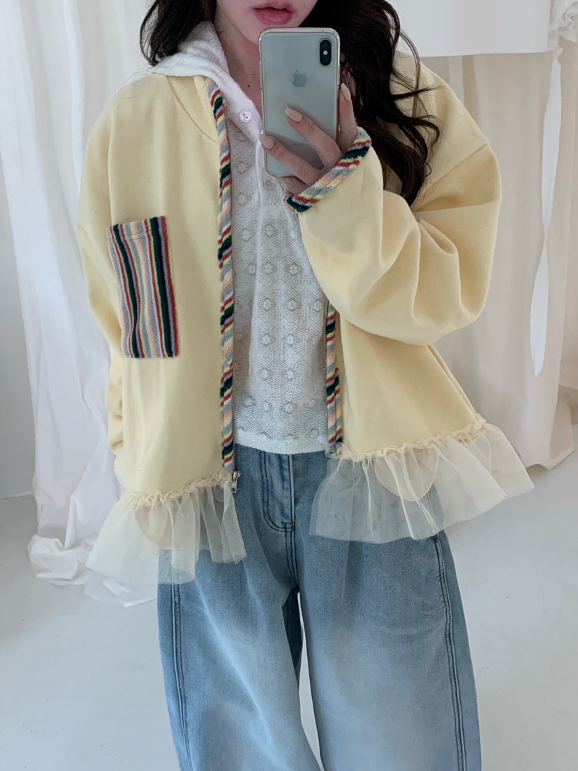 MAISONDEGLORY東大門㊣直郵女士新品真品熱賣人氣25秋冬夾克MAISON DE GLORY夾克