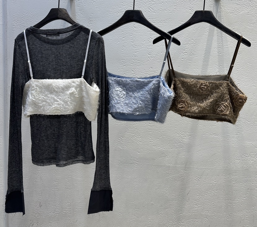 TRIPLE SEVEN東大門㊣代購女裝新款時尚吊帶背心不含內搭花朵TRIPLE SEVEN吊帶/背心