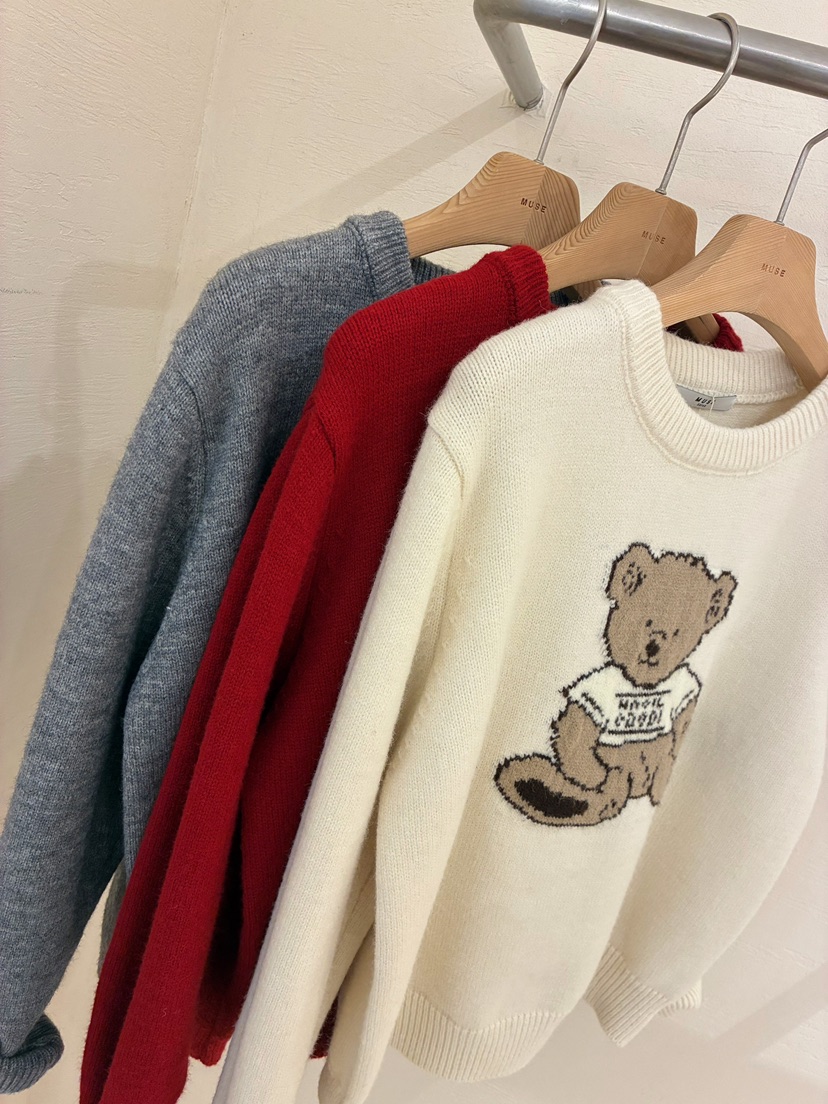 MUSE-P東大門㊣代購女裝新品人氣時尚25秋冬休閑熱賣針織衫MUSE-P針織衫