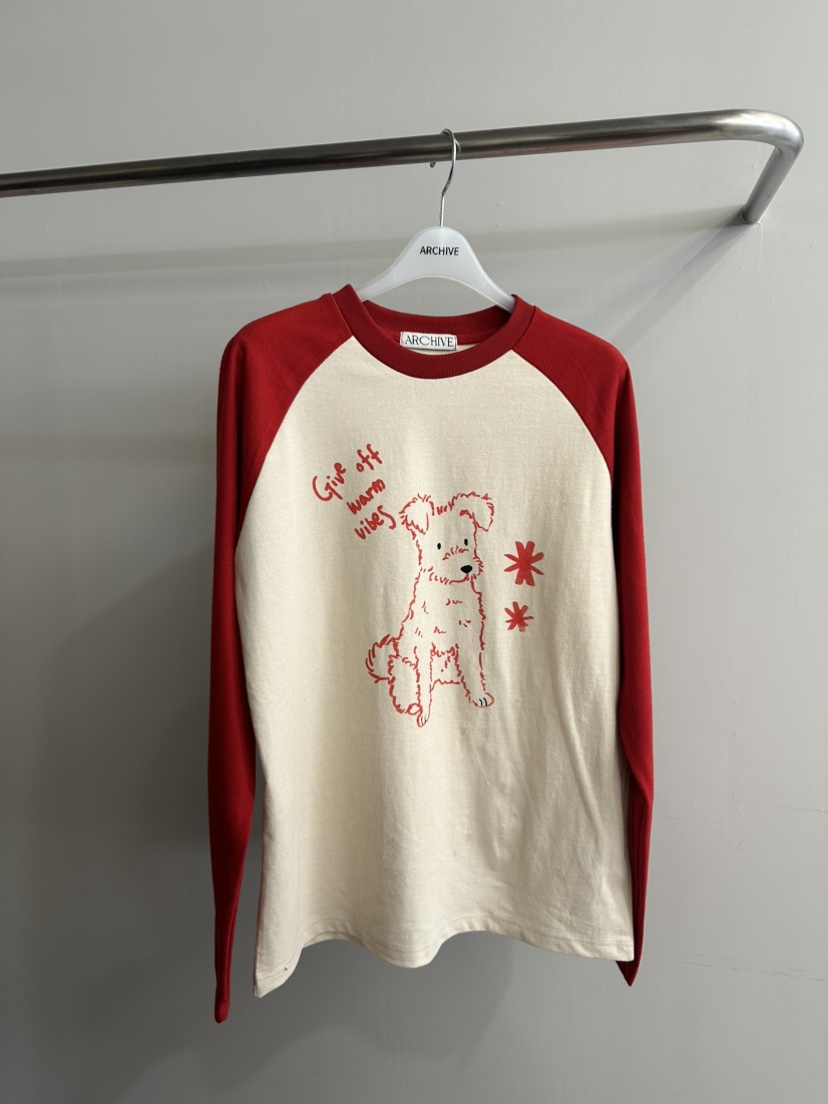 ARCHIVE-P韓國直郵㊣女士新款休閑真品熱賣人氣推薦25秋冬T恤ARCHIVE-PT恤圖色1