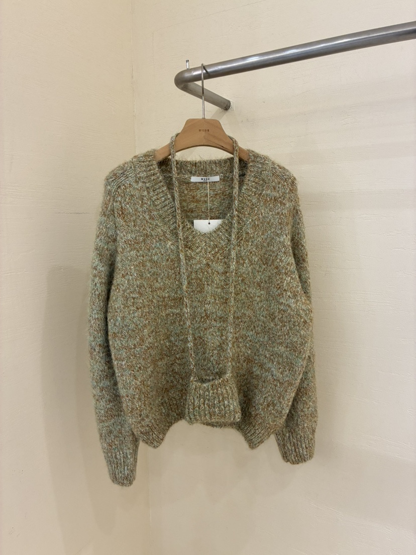 MUSE-P韓國代購㊣女士新品熱賣時尚真品職業人氣休閑針織衫MUSE-P針織衫圖色1