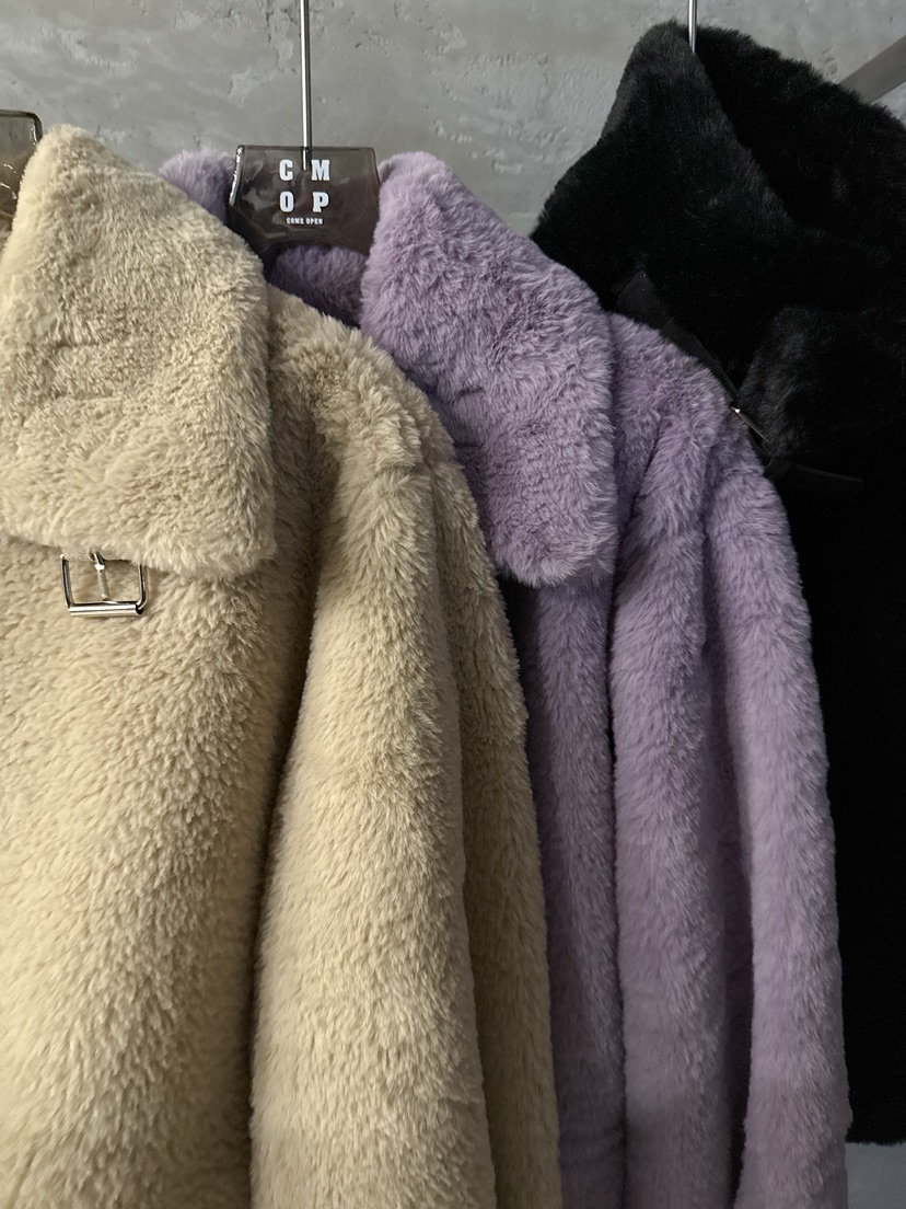 COME OPEN東大門㊣代購女裝新款推薦時尚職業25秋冬短款大衣COMP-(COME OPEN)短款大衣