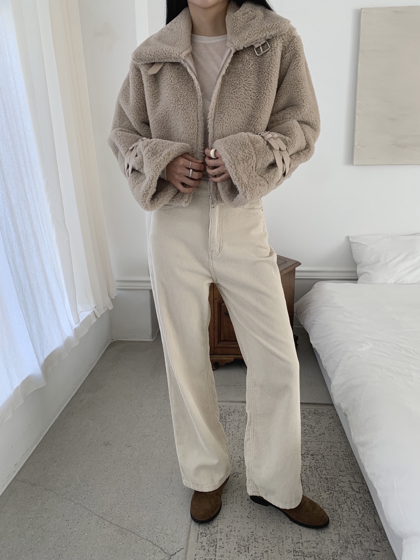 COME OPEN東大門㊣代購女裝新款推薦時尚職業25秋冬短款大衣COMP-(COME OPEN)短款大衣