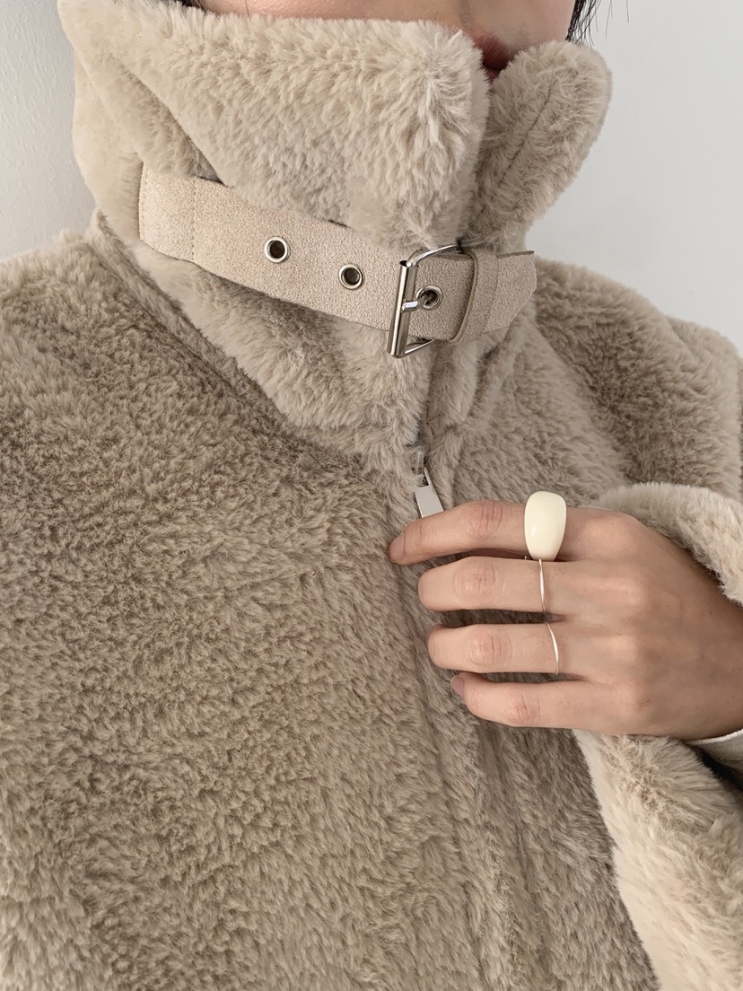 COME OPEN東大門㊣代購女裝新款推薦時尚職業25秋冬短款大衣COMP-(COME OPEN)短款大衣