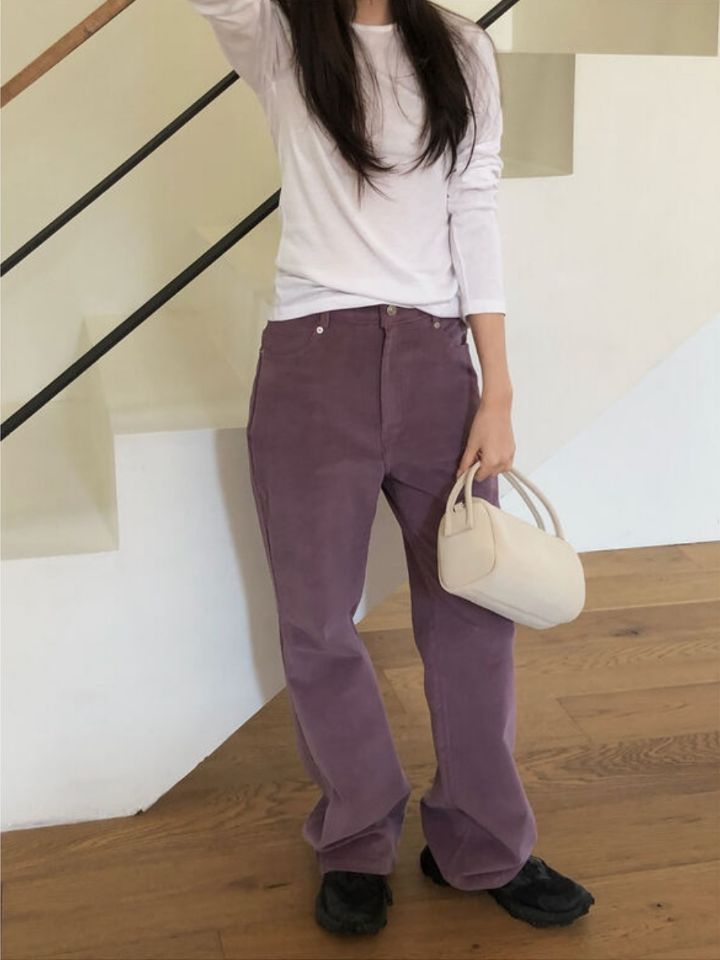 LIVE FOREVER韓國代購㊣女士新款休閑真品人氣25秋冬長袖T恤LIVE FOR_EVER長袖T恤