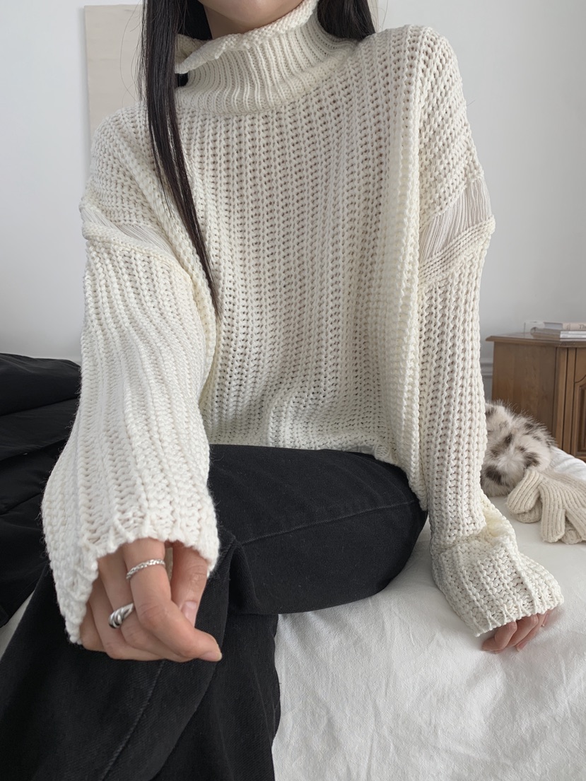 COME OPEN韓國直郵㊣女裝新款時尚熱賣真品休閑推薦針織衫COMP-(COME OPEN)針織衫