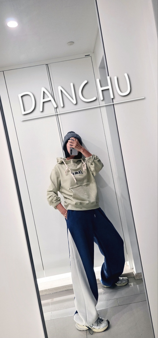 DANCHU東大門㊣實拍女士新品真品熱賣25秋冬時尚休閑褲加絨DANCHU休閑褲