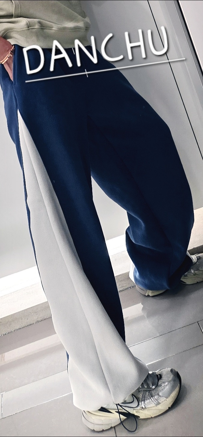 DANCHU東大門㊣實拍女士新品真品熱賣25秋冬時尚休閑褲加絨DANCHU休閑褲