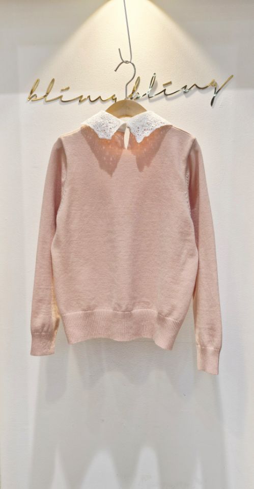 BLING BLING-S韓國代購㊣女裝新款人氣職業25秋冬熱賣針織衫BLING BLING-S針織衫