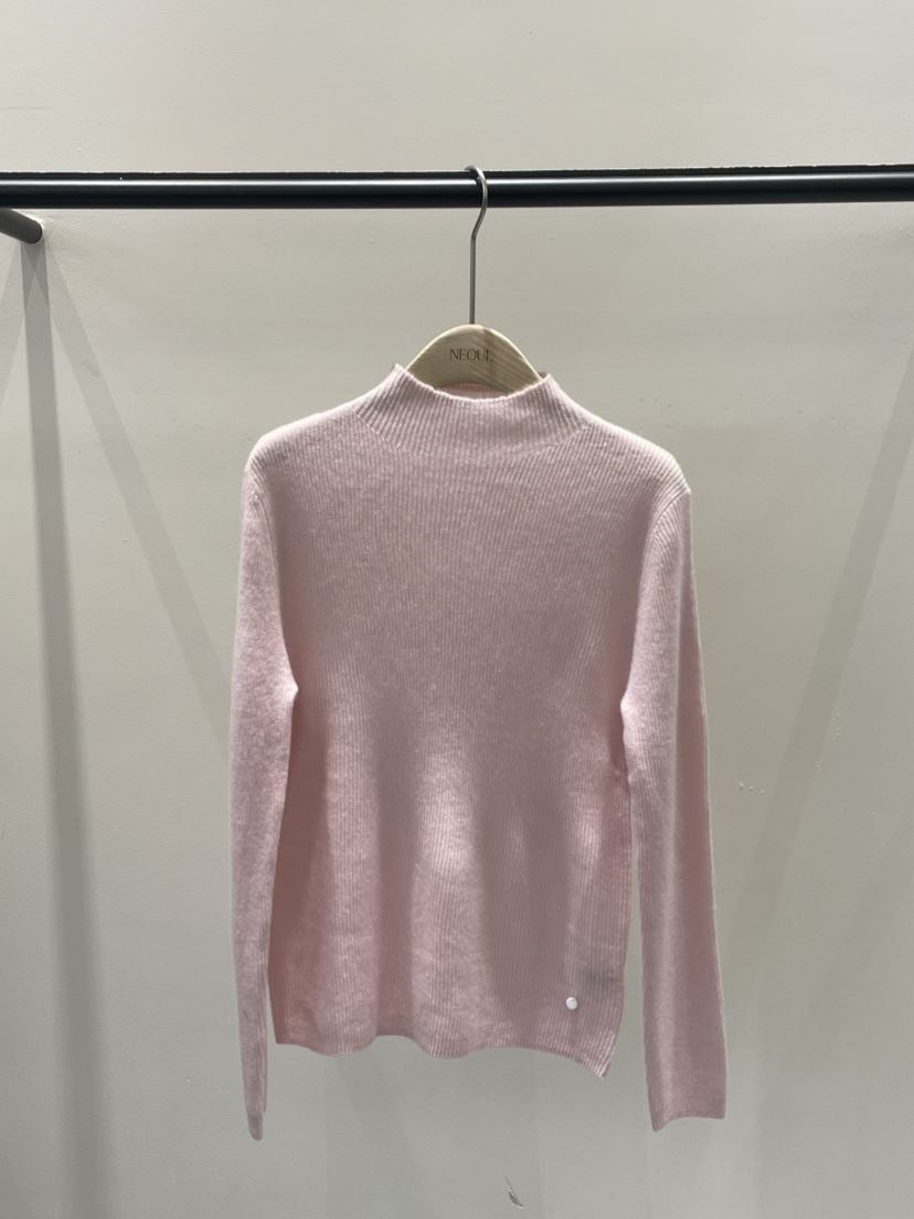 NEOUL東大門㊣實拍女士新款熱賣25秋冬時尚推薦職業真品針織衫NEOUL/ahin雙領標簽針織衫圖色3