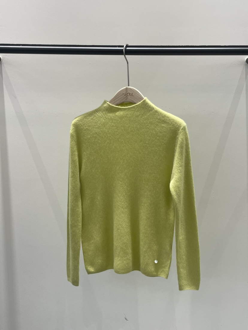 NEOUL東大門㊣實拍女士新款熱賣25秋冬時尚推薦職業真品針織衫NEOUL/ahin雙領標簽針織衫圖色4