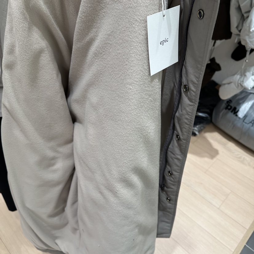 EPIC-S東大門㊣實拍女士新款25秋冬推薦職業時尚中長款大衣EPIC-S中長款大衣