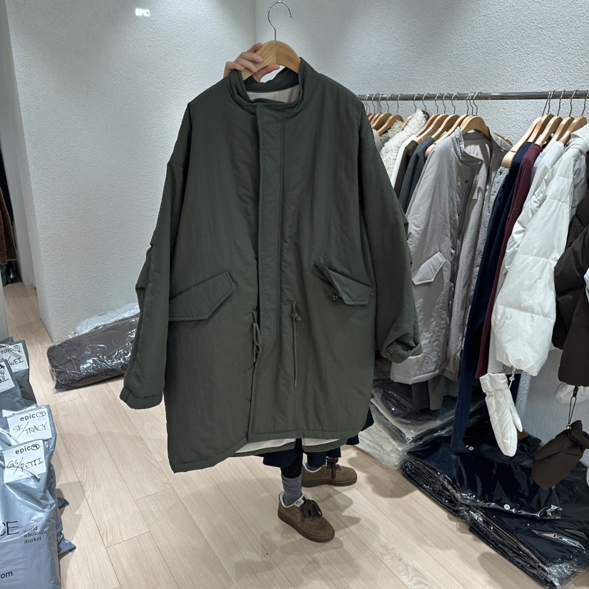 EPIC-S東大門㊣實拍女士新款25秋冬推薦職業時尚中長款大衣EPIC-S中長款大衣圖色2
