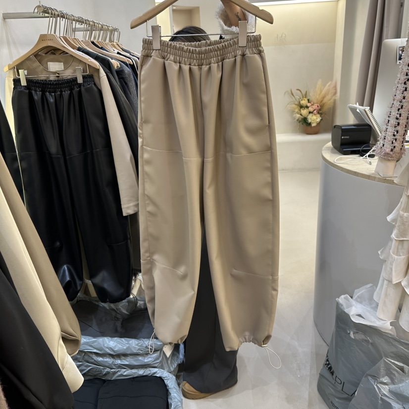 MATIERE東大門㊣實拍女裝新款時尚25秋冬職業人氣熱賣休閑褲MATIERE休閑褲圖色1