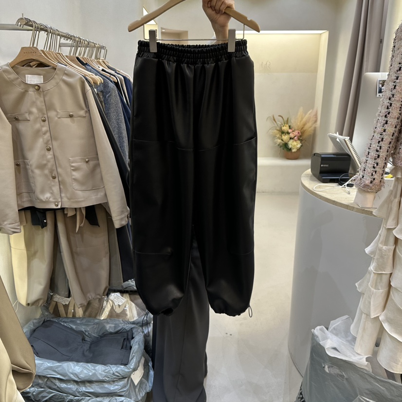 MATIERE東大門㊣實拍女裝新款時尚25秋冬職業人氣熱賣休閑褲MATIERE休閑褲圖色2