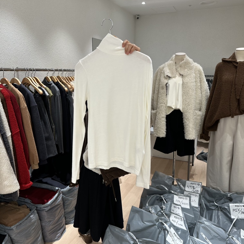 EPIC-S東大門㊣直郵女士新款職業真品人氣休閑推薦長袖T恤EPIC-S長袖T恤圖色1