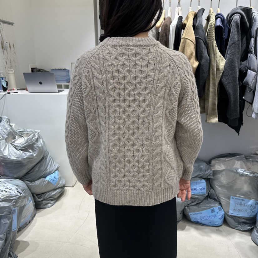 RICH SISTER東大門㊣直郵女士新品職業25秋冬時尚真品毛衣RICH SISTER毛衣